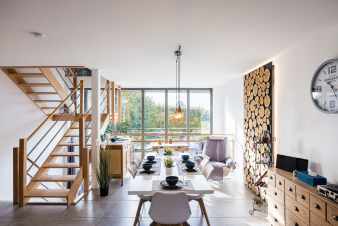 Komfortables, modernes Ferienhaus in Malmedy fr 6 Personen mit Grill und Garten