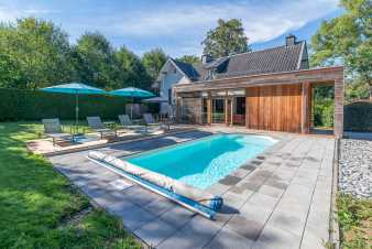 Luxusvilla fr 6 Personen mit Garten-Swimmingpool in Spa, Hunde erlaubt