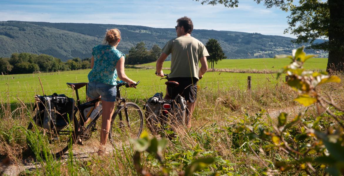 Détente et vélo chez Patrick !