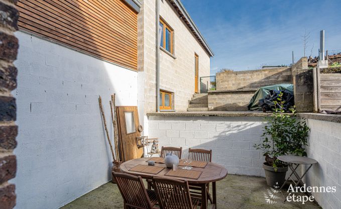 Charmantes Ferienhaus Alle-sur-Semois, 4 Personen, 2 Schlafzimmer mit Badezimmer, Fu�bodenheizung, haustierfreundlich, in der N�he des Nationalparks Semois-Tal