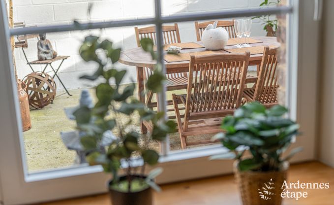 Charmantes Ferienhaus Alle-sur-Semois, 4 Personen, 2 Schlafzimmer mit Badezimmer, Fu�bodenheizung, haustierfreundlich, in der N�he des Nationalparks Semois-Tal