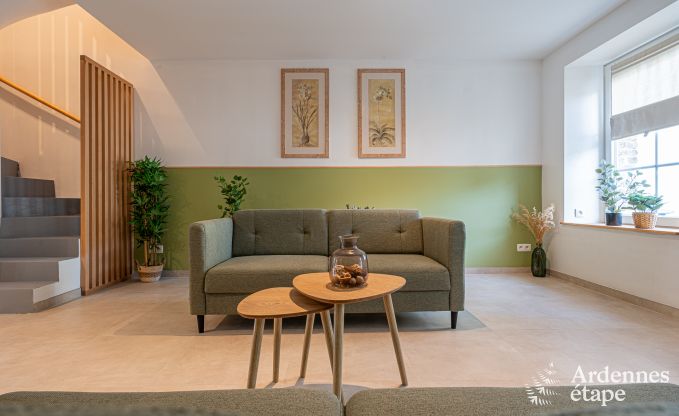 Charmantes Ferienhaus Alle-sur-Semois, 4 Personen, 2 Schlafzimmer mit Badezimmer, Fu�bodenheizung, haustierfreundlich, in der N�he des Nationalparks Semois-Tal