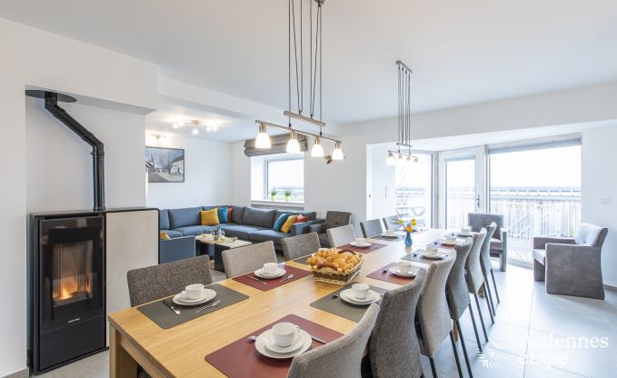 Ferienhaus Amel 12 Pers. Ardennen Wellness Behinderten gerecht