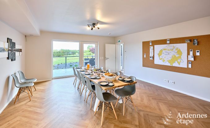 Moderne Ferienwohnung fr 10 Personen in Amel mit 4 Schlafzimmern, 5 Badezimmern, Sauna, Fitnessraum, Spielzimmer und Privatgarten