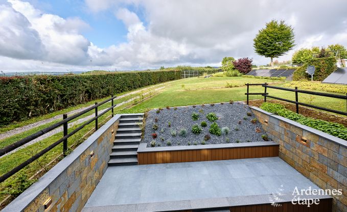 Moderne Ferienwohnung fr 10 Personen in Amel mit 4 Schlafzimmern, 5 Badezimmern, Sauna, Fitnessraum, Spielzimmer und Privatgarten