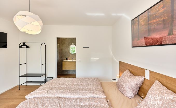 Moderne Ferienwohnung fr 10 Personen in Amel mit 4 Schlafzimmern, 5 Badezimmern, Sauna, Fitnessraum, Spielzimmer und Privatgarten