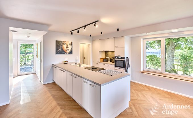 Moderne Ferienwohnung fr 10 Personen in Amel mit 4 Schlafzimmern, 5 Badezimmern, Sauna, Fitnessraum, Spielzimmer und Privatgarten