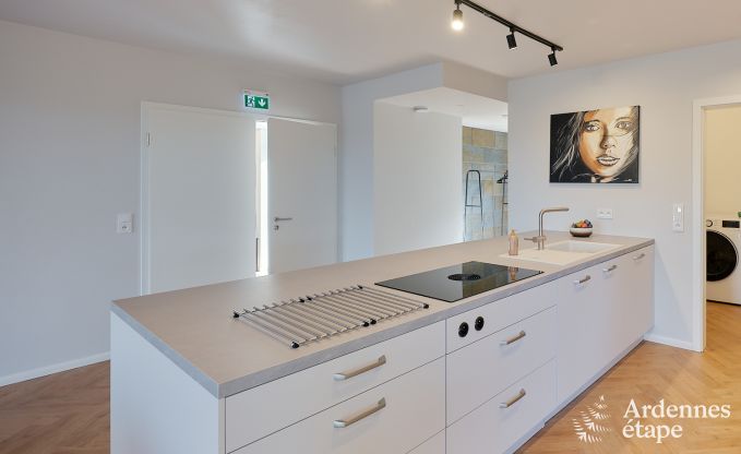 Moderne Ferienwohnung f�r 10 Personen in Amel mit 4 Schlafzimmern, 5 Badezimmern, Sauna, Fitnessraum, Spielzimmer und Privatgarten