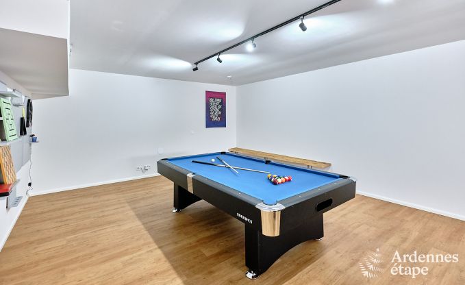 Moderne Ferienwohnung f�r 10 Personen in Amel mit 4 Schlafzimmern, 5 Badezimmern, Sauna, Fitnessraum, Spielzimmer und Privatgarten