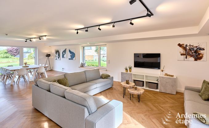 Moderne Ferienwohnung f�r 10 Personen in Amel mit 4 Schlafzimmern, 5 Badezimmern, Sauna, Fitnessraum, Spielzimmer und Privatgarten