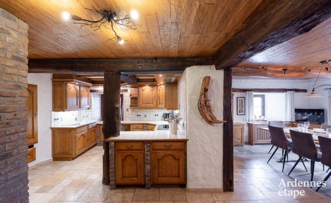 Luxusvilla Amel 9 Pers. Ardennen Schwimmbad Wellness