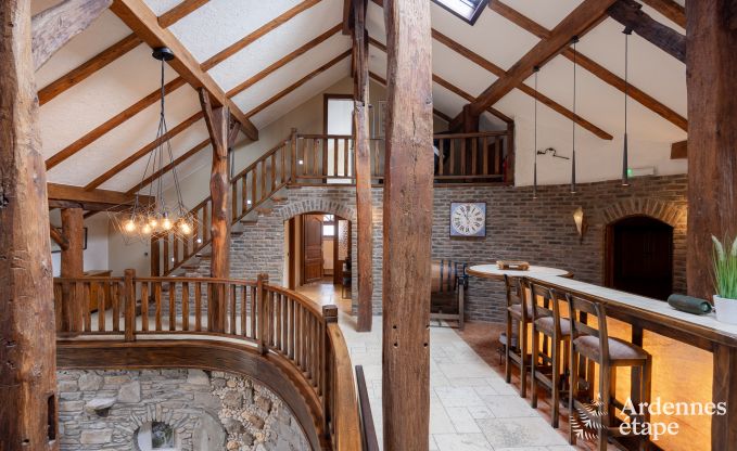 Luxusvilla Amel 9 Pers. Ardennen Schwimmbad Wellness