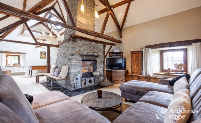 Luxusvilla Amel 9 Pers. Ardennen Schwimmbad Wellness