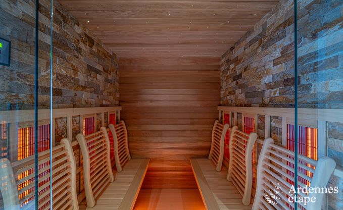 Luxuswohnung in Amel: romantischer Aufenthalt fr 4 Personen mit Sauna und Jacuzzi in den Ardennen