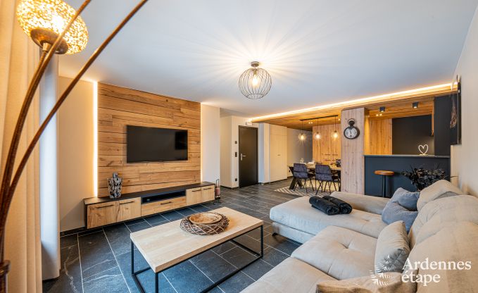 Luxuswohnung in Amel: romantischer Aufenthalt f�r 4 Personen mit Sauna und Jacuzzi in den Ardennen