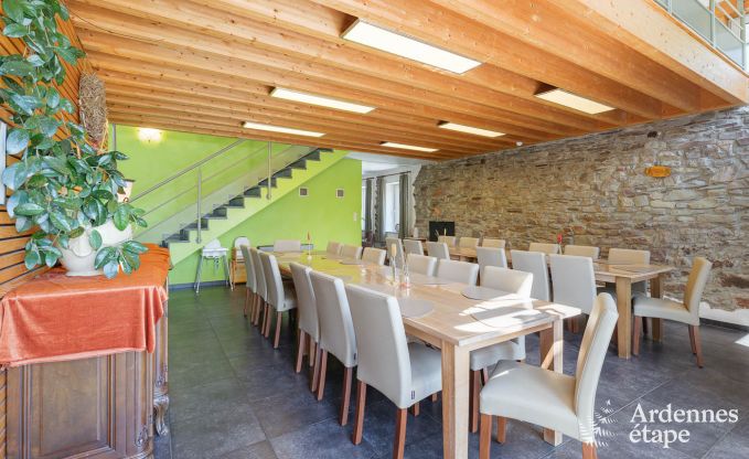 Ferienhaus Amel 30 Pers. Ardennen Wellness Behinderten gerecht