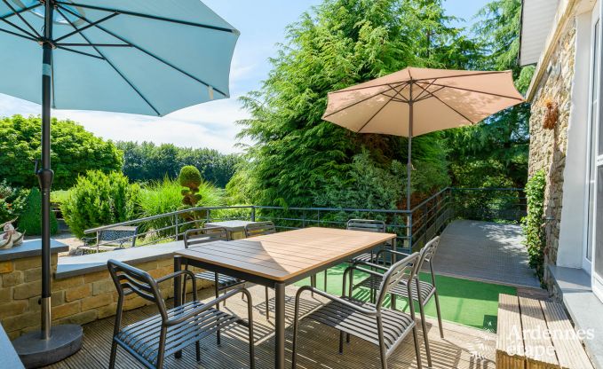 Ferienhaus Amel 30 Pers. Ardennen Wellness Behinderten gerecht