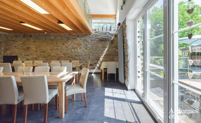 Ferienhaus Amel 30 Pers. Ardennen Wellness Behinderten gerecht