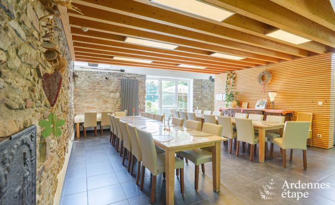 Ferienhaus Amel 30 Pers. Ardennen Wellness Behinderten gerecht