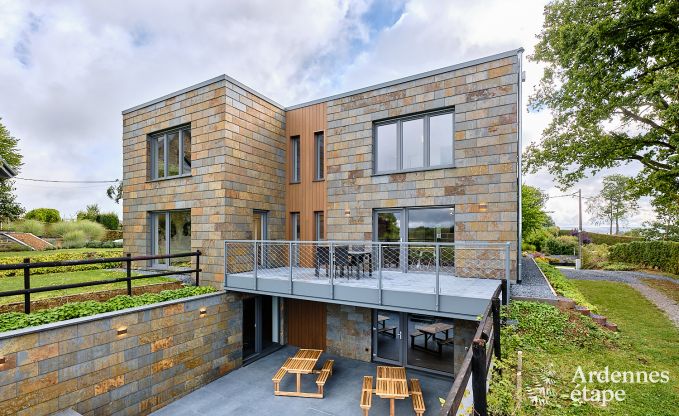 Moderne Ferienwohnung fr 10 Personen in Amel mit 4 Schlafzimmern, 5 Badezimmern, Sauna, Fitnessraum, Spielzimmer und Privatgarten