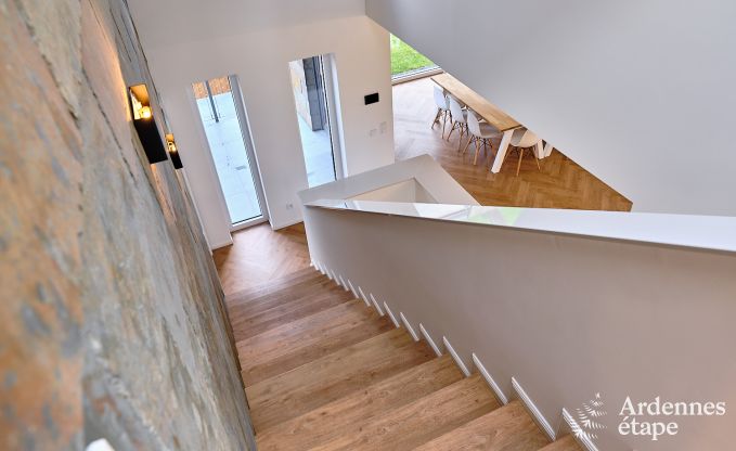 Moderne Ferienwohnung fr 10 Personen in Amel mit 4 Schlafzimmern, 5 Badezimmern, Sauna, Fitnessraum, Spielzimmer und Privatgarten