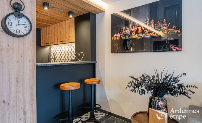 Luxuri�ses Ferienapartment in Amel f�r 2 Personen: romantischer Aufenthalt mit Whirlpool und Sauna in den Ardennen