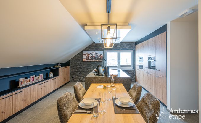 Luxuri�ses Ferienapartment in Amel f�r 2 Personen: romantischer Aufenthalt mit Jacuzzi und Sauna in den Ardennen