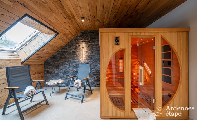 Luxuri�ses Ferienapartment in Amel f�r 2 Personen: romantischer Aufenthalt mit Jacuzzi und Sauna in den Ardennen