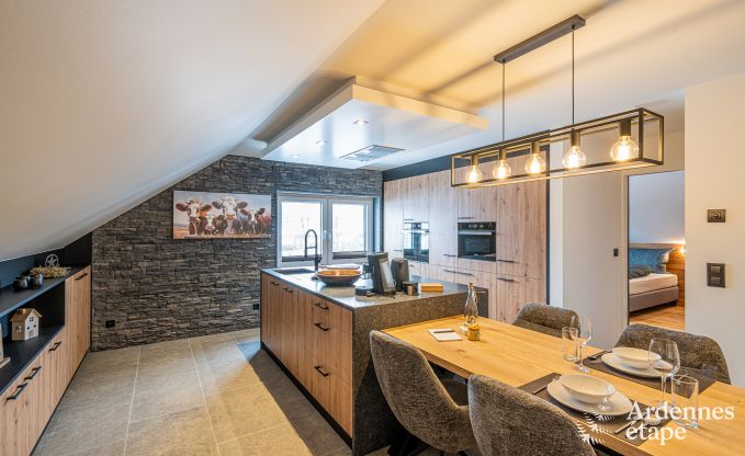 Luxuri�ses Ferienapartment in Amel f�r 2 Personen: romantischer Aufenthalt mit Jacuzzi und Sauna in den Ardennen