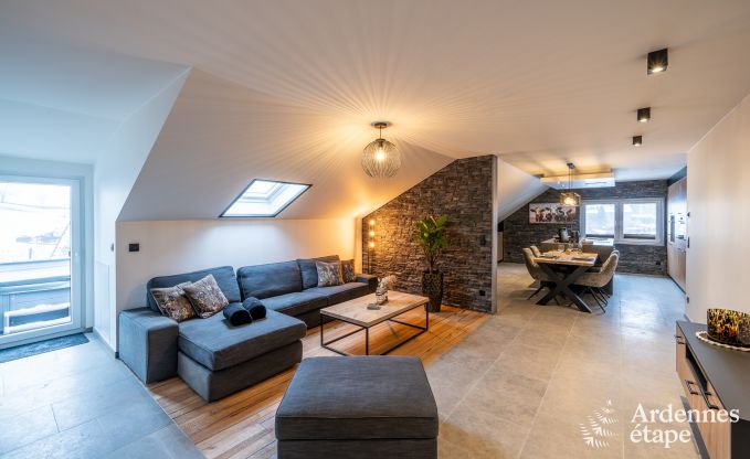 Luxuri�ses Ferienapartment in Amel f�r 2 Personen: romantischer Aufenthalt mit Jacuzzi und Sauna in den Ardennen