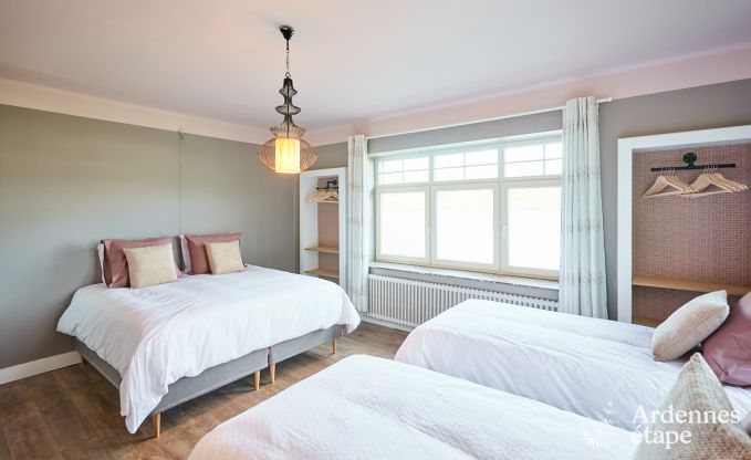 Luxusvilla mit Pool und Tennisplatz fr 14 Personen in Anhe, gelegen im Tal der Moligne