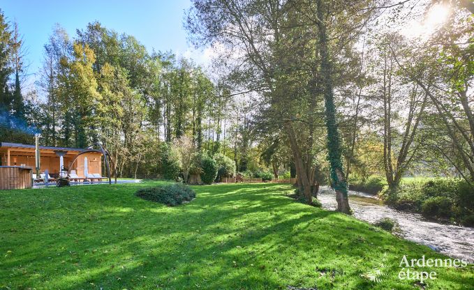 Luxusvilla mit Pool und Tennisplatz fr 14 Personen in Anhe, gelegen im Tal der Moligne