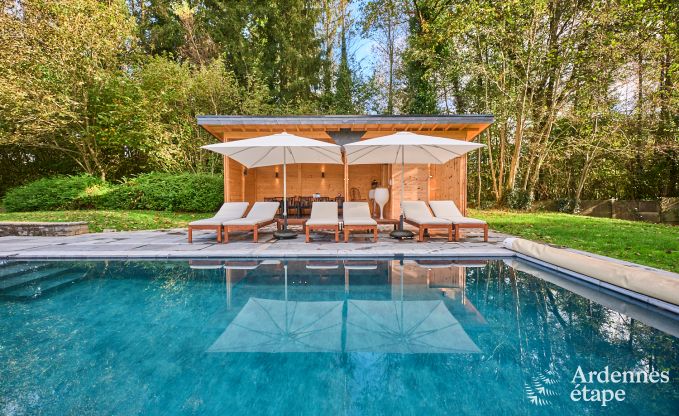 Luxusvilla mit Pool und Tennisplatz fr 14 Personen in Anhe, gelegen im Tal der Moligne