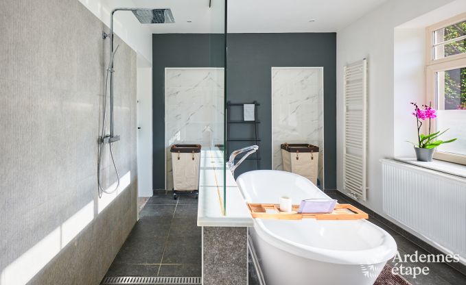 Luxusvilla mit Pool und Tennisplatz fr 14 Personen in Anhe, gelegen im Tal der Moligne