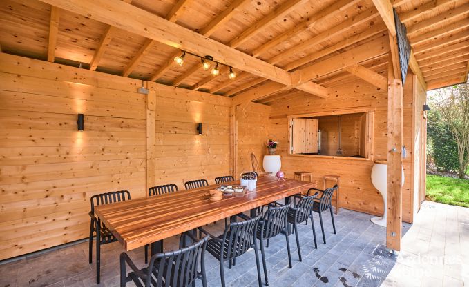 Luxusvilla mit Pool und Tennisplatz fr 14 Personen in Anhe, gelegen im Tal der Moligne