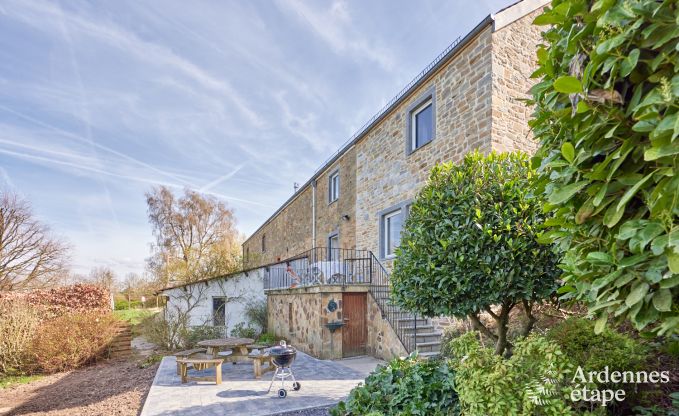 Komfortables und authentisches Ferienhaus in der N�he des Waldes in Assesse, Ardennen