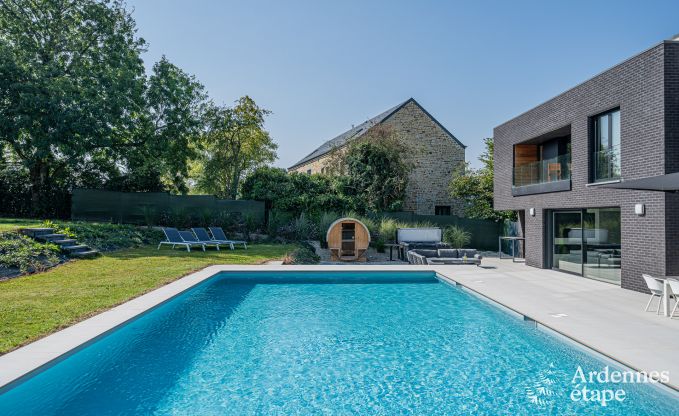 Luxusvilla mit Pool und Sauna in Assesse, Ardennen