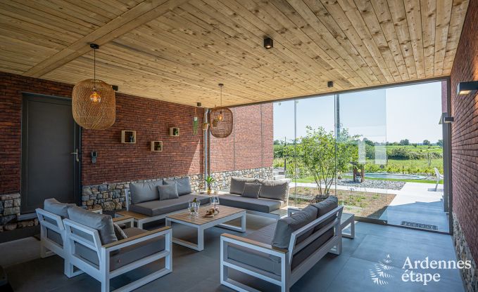 Ferienhaus Aubel 12 Pers. Ardennen Schwimmbad Wellness