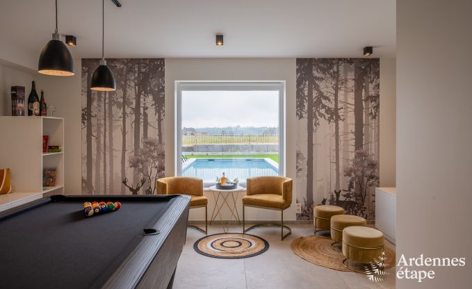 Ferienhaus Aubel 12 Pers. Ardennen Schwimmbad Wellness