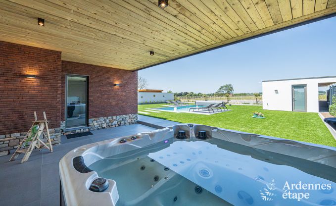 Ferienhaus Aubel 12 Pers. Ardennen Schwimmbad Wellness