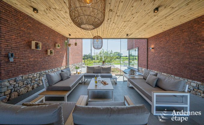 Ferienhaus Aubel 12 Pers. Ardennen Schwimmbad Wellness