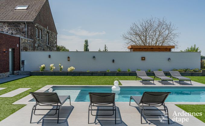 Ferienhaus Aubel 12 Pers. Ardennen Schwimmbad Wellness