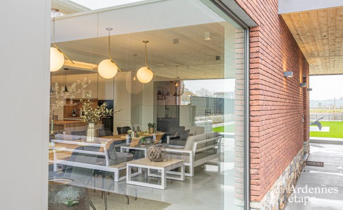 Ferienhaus Aubel 12 Pers. Ardennen Schwimmbad Wellness