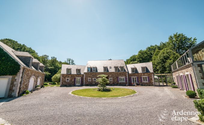 Ferienhaus Aubel 22 Pers. Ardennen Schwimmbad Wellness Behinderten gerecht