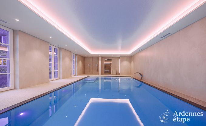 Ferienhaus Aubel 22 Pers. Ardennen Schwimmbad Wellness Behinderten gerecht