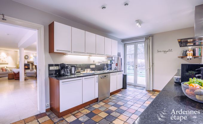 Ferienhaus Aubel 22 Pers. Ardennen Schwimmbad Wellness Behinderten gerecht