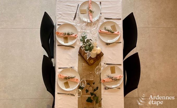 Groes Ferienhaus in Aubel: ideal fr 30 Personen mit Pool und umfangreichen Einrichtungen