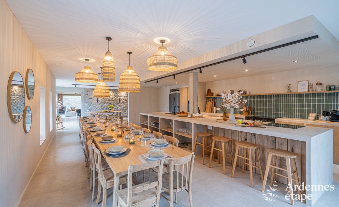 Groes Ferienhaus in Aubel: ideal fr 30 Personen mit Pool und umfangreichen Einrichtungen