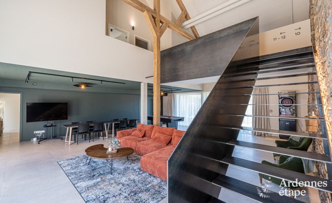 Groes Ferienhaus in Aubel: ideal fr 30 Personen mit Pool und umfangreichen Einrichtungen