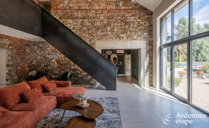 Groes Ferienhaus in Aubel: ideal fr 30 Personen mit Pool und umfangreichen Einrichtungen